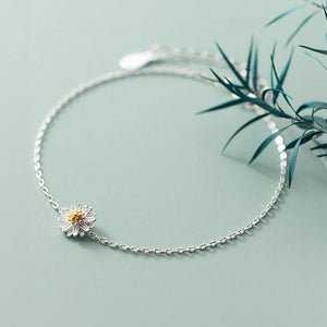 Daisy Flower - Armband med tusensköna