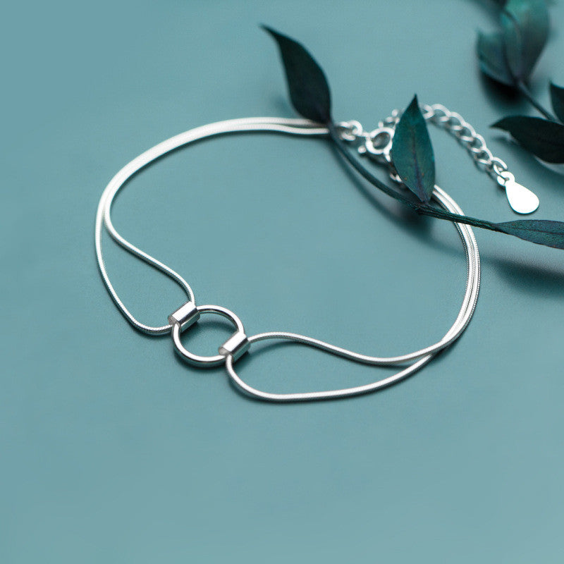 Astrid - Armband med unikt sammanlänkade kedjor