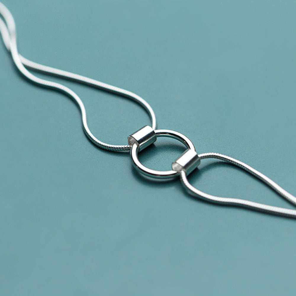 Astrid - Armband med unikt sammanlänkade kedjor