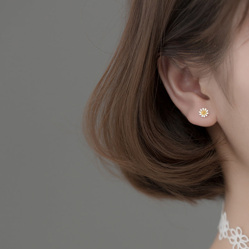 Daisy Flower - Studs med tusensköna och skruvplopp