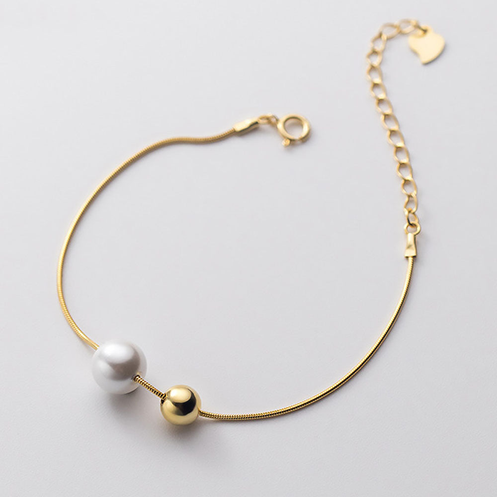 Virelia - Armband med pärla