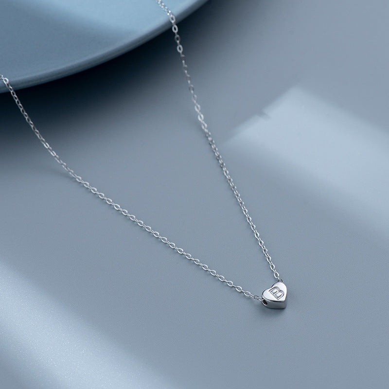 Heart Letter - Halsband med bokstav och hjärta