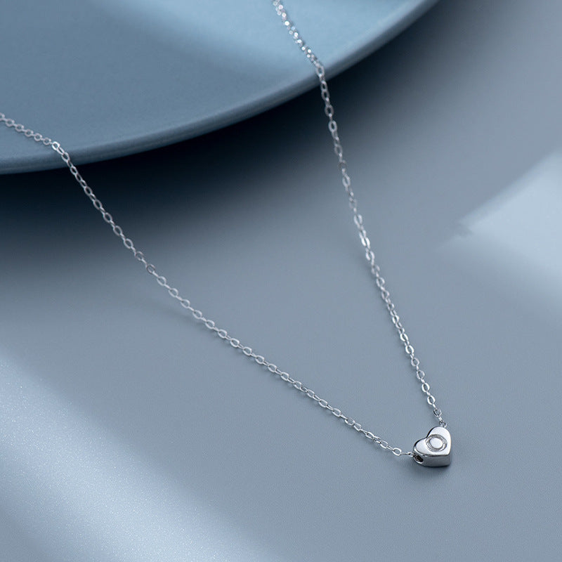 Heart Letter - Halsband med bokstav och hjärta