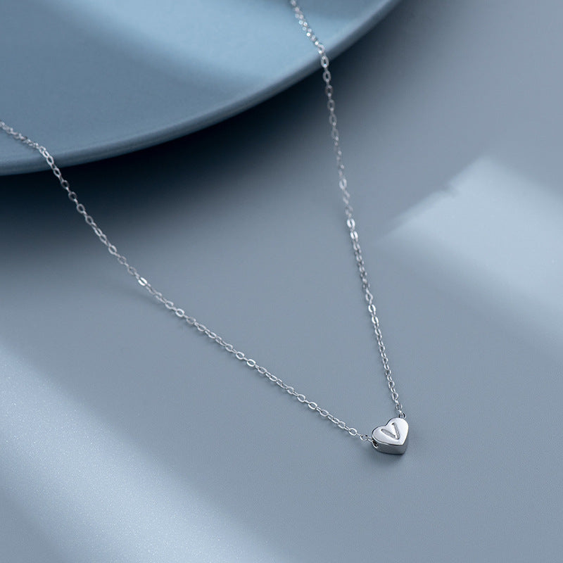 Heart Letter - Halsband med bokstav och hjärta