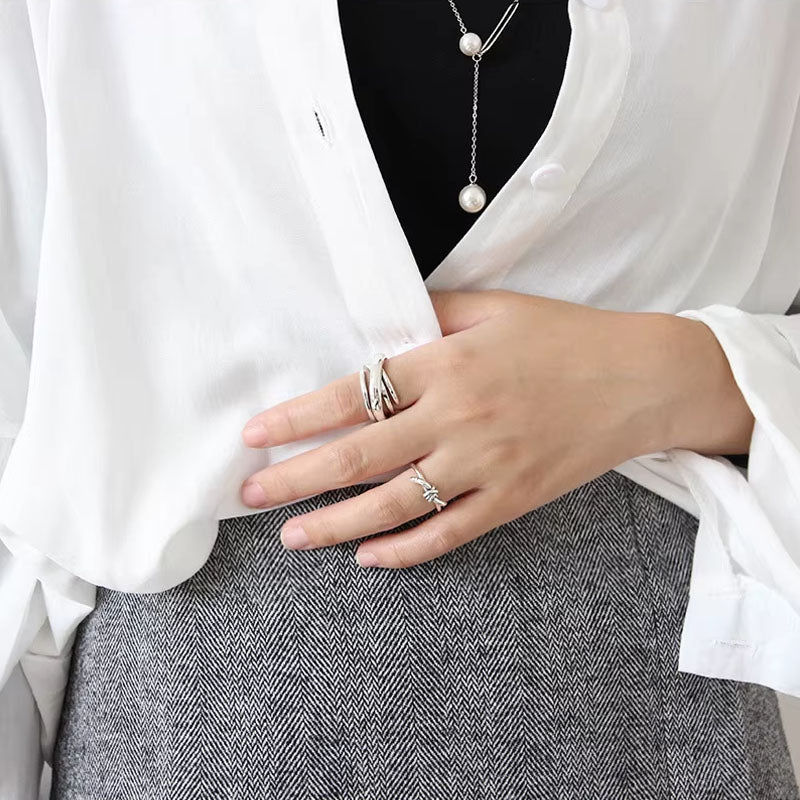 Hermielle - Justerbar ring med flera banor