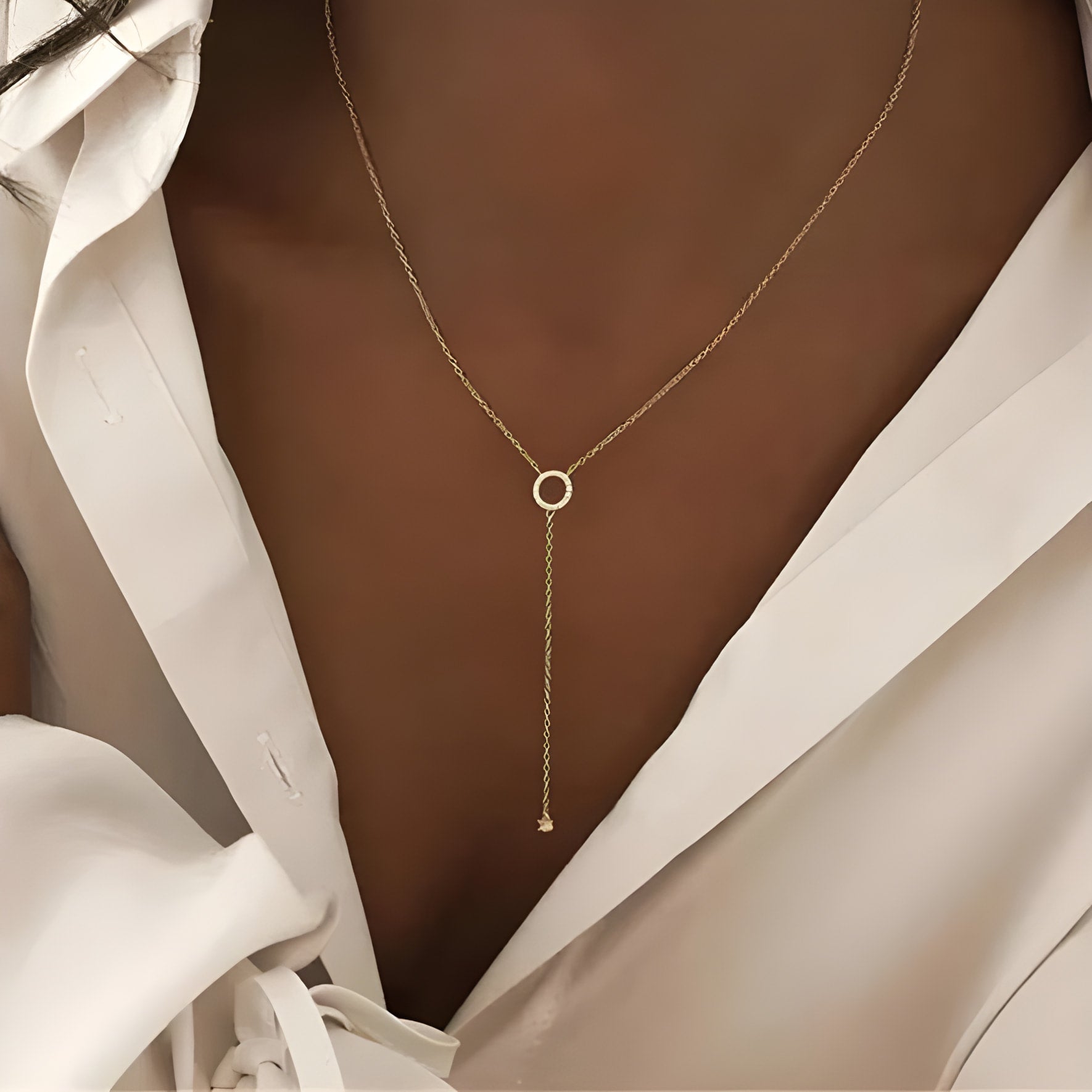 Kaysara - Halsband med längre hängsmycke