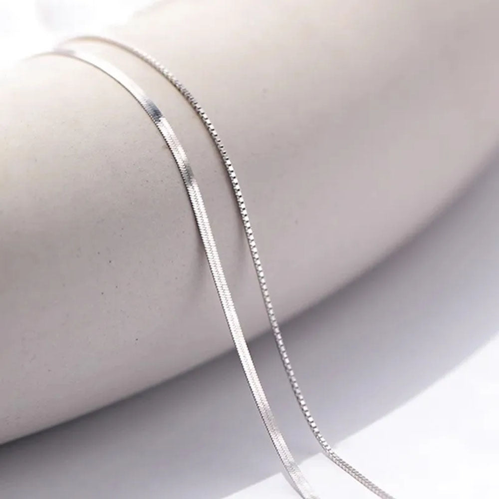 Norelia - Halsband med dubbla kedjor i olika längder