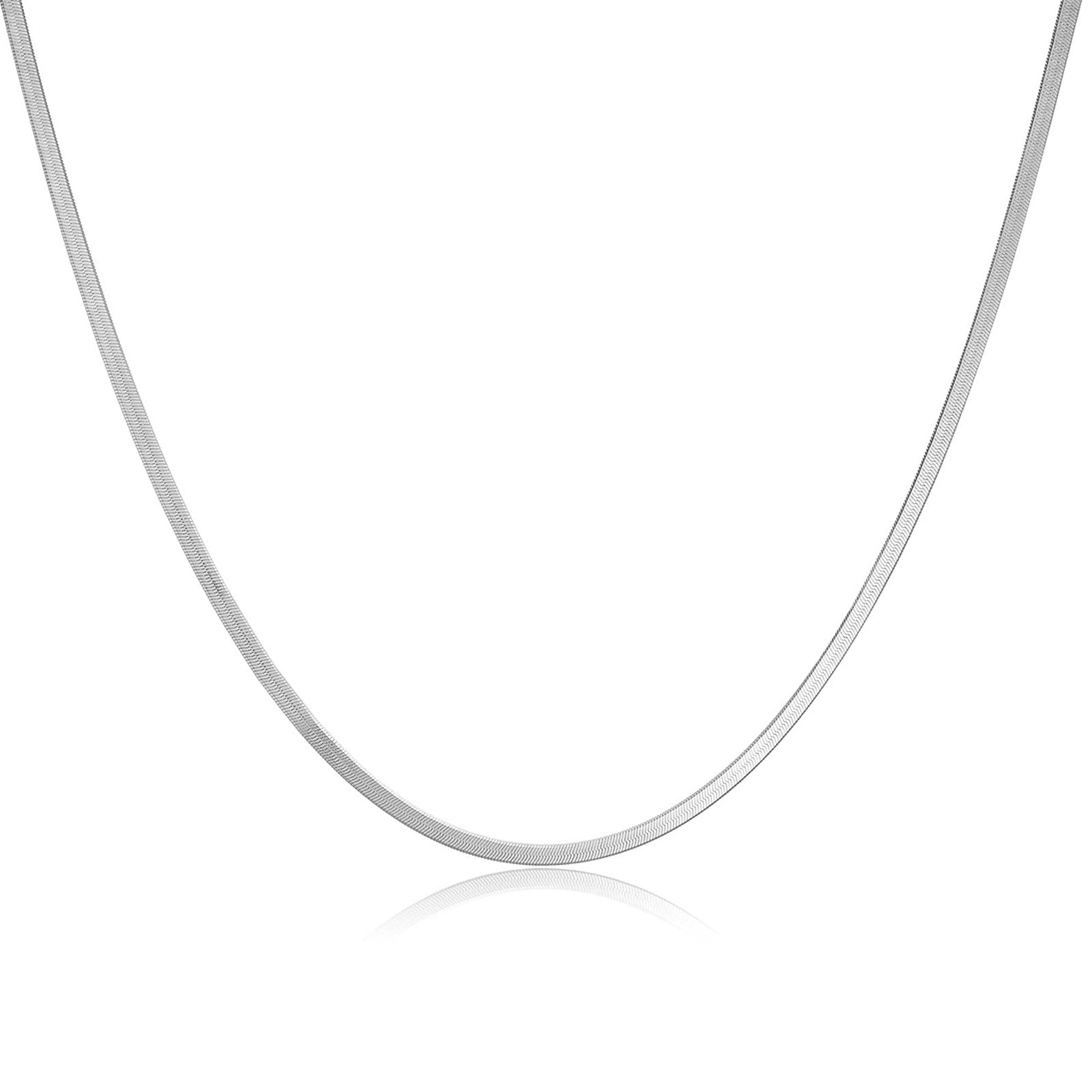 Lindy - Halsband i ormbenskedja